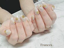 フランセス(Frances)/クリームミラー×スタッズパール