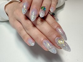 ラメワンカラー