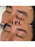 【メンズは絶対これ!】 ハリウッドブロウリフト(HBL)+ごっそり毛穴wax