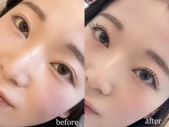 レカン(L'ecrin)の写真/トレンド☆エクステパーマ＆healthy/ナチュラル～ボリュームまで★話題の可愛い【束感まつ毛】が大人気♪
