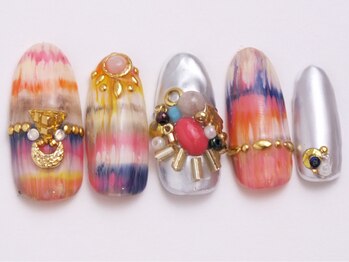 ネイリックス 栄ガスビル(NAILX)/エスニックネイル!!