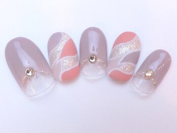 ネイルサロン ドレリッチ 大宮店(drerich)/【6990】マット大人プッチ