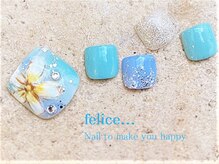 ネイルサロン フェリーチェ 東川口店(Felice)/【定額フットネイル】8500円
