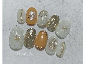 チアフルチア バイ リッチネイル(CheerfulCheer by Ricci nail)/成人式オーダーネイルチップ