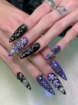 ラッキーネイル(lucky nail)/ロングチップスカルプつけ放題