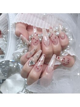 マリンネイル 麻布十番(Marin nail)/さくらんぼネイル