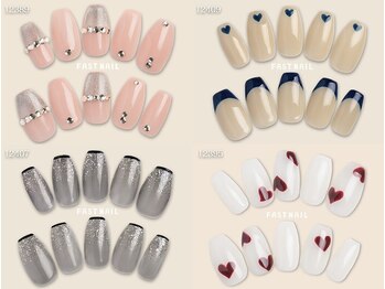 FASTNAIL松戸駅西口店【パラジェル/ジェルネイル専門/定額/マグネット/フットネイル】/定額 ¥7810 ◆ トレンドコース