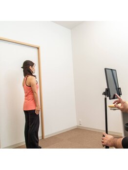 久留米まつもと整骨院 津福院/姿勢分析/歪みの検査