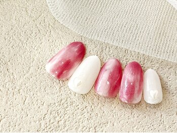 リベレ(LIBELLE)/ピンクマーブル/ハート/キュート