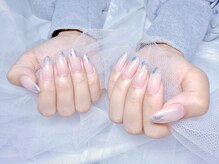 ヤシネイル(Yashi Nail)/カラーグラデーション ラメ追加