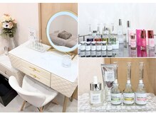バーガルサロンギンザ(VAGAL SALON GINZA)の雰囲気(メイクブース有り♪LAESSE商品お試しいただけます。)
