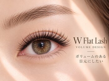 リシェル 浜松店(Richelle)の写真/Wフラットラッシュで濃密な目元に♪ボリューム重視の方におすすめ◎［浜松］