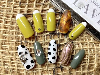 プロフェッショナル ネイルサロン ラヴィアス(LAVIAS)/【定額メニュー】シンプルアート