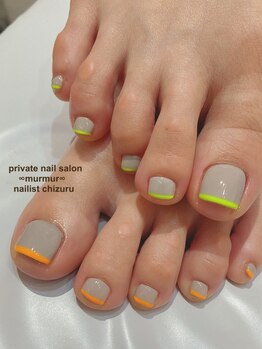 プライベート ネイルサロン マーマ(murmur)/カラーラインネイル