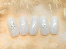リラネイル(lira nail)/ホワイトネイル/パラジェル/銀座