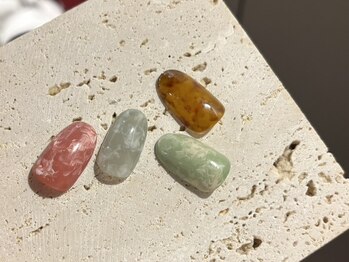 スウィートローズ(Sweet Rose)/ニュアンスカフェネイル