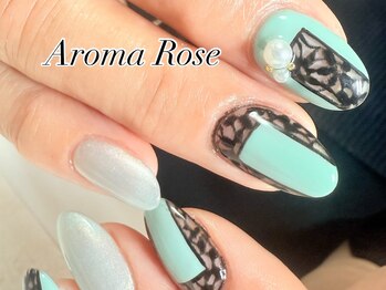 アロマローズ(Aroma Rose)/シックレース　ジェルネイル