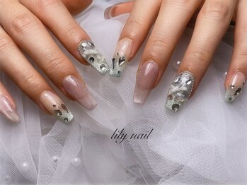 リリーネイル(lily nail)/埋め尽くしネイル☆