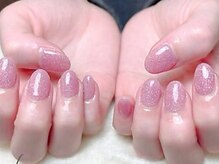 ツインネイル 久屋大通店(twin.nail)/ラメワンカラー