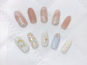 ネイルサロンセレーネ(Selene)/マーブルネイル