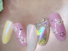 グランディール(Grandir)/花ネイル