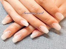 スエルテ ネイルサロン 北千住店/長さ出し10本&白グラデ &nbsp;¥11500~
