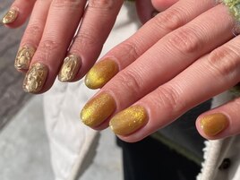 <ハンド>デザインシンプルネイル