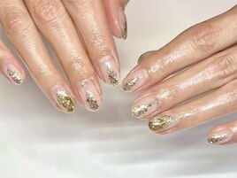 透明感ニュアンスネイル ¥11500