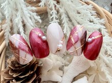 ネイル ナテュール 平塚店(Nail Nature)/アーガイルネイル