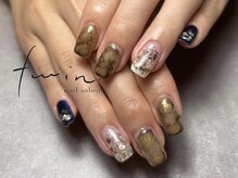 ツイン(twin.)/フェミニンコレクション×オプ有