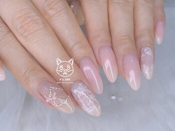 フロル(FLOR)/清楚系シンプルネイル/新社会人