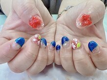 みんなのネイルサロン/リボントネイル