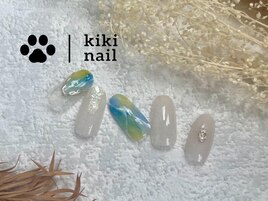 7.8月定額B/大理石ネイル