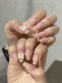 春っぽカラー/タイダイネイル