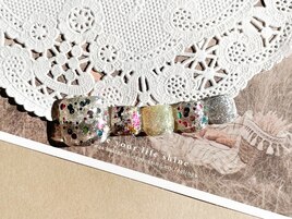 春フットネイル