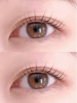 メル(Mer.)の写真/上下のまつげパーマでボリューム感のある目元に♪小顔効果も◎自まつげを最大限まで活かした仕上がりに☆