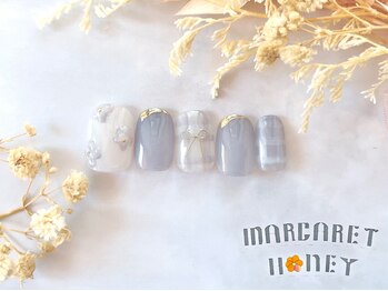 マーガレットハニー 本八幡/北欧チェック×ワイヤーアート