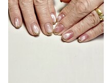 ユナールネイル(YUNA.L Nail)/【マグネット＋フレンチ】