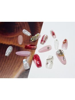 手描きアートが得意なサロン