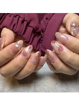 アティックネイルアトリエ(attic nail atelier)/ニュアンス×インク