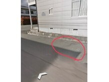 アメイロネイル(アメイロ_nail.)の雰囲気（駐車場は画像の赤丸の場所へお停めくださるようお願いします）
