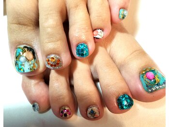 フットジェルやり放題¥9880