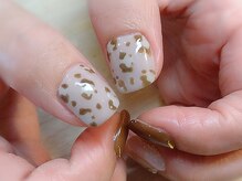 アミュリー ネイル アトリエ(Amury nail atelier)/ヒョウ柄ネイル♪