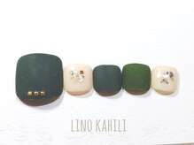 リノ カヒリ アイラッシュ(Lino kahili)/【フット】定額アート