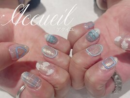 ぷくぷくネイル