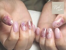 ネイルセッション(nail session)/春色キラキラネイル