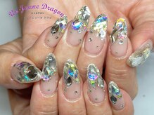 アン ジョーヌドラゴ/【ロングネイル】キラキラネイル
