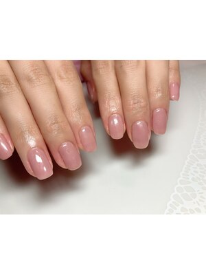 Nail salon pink