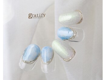 オーロラニュアンスネイル