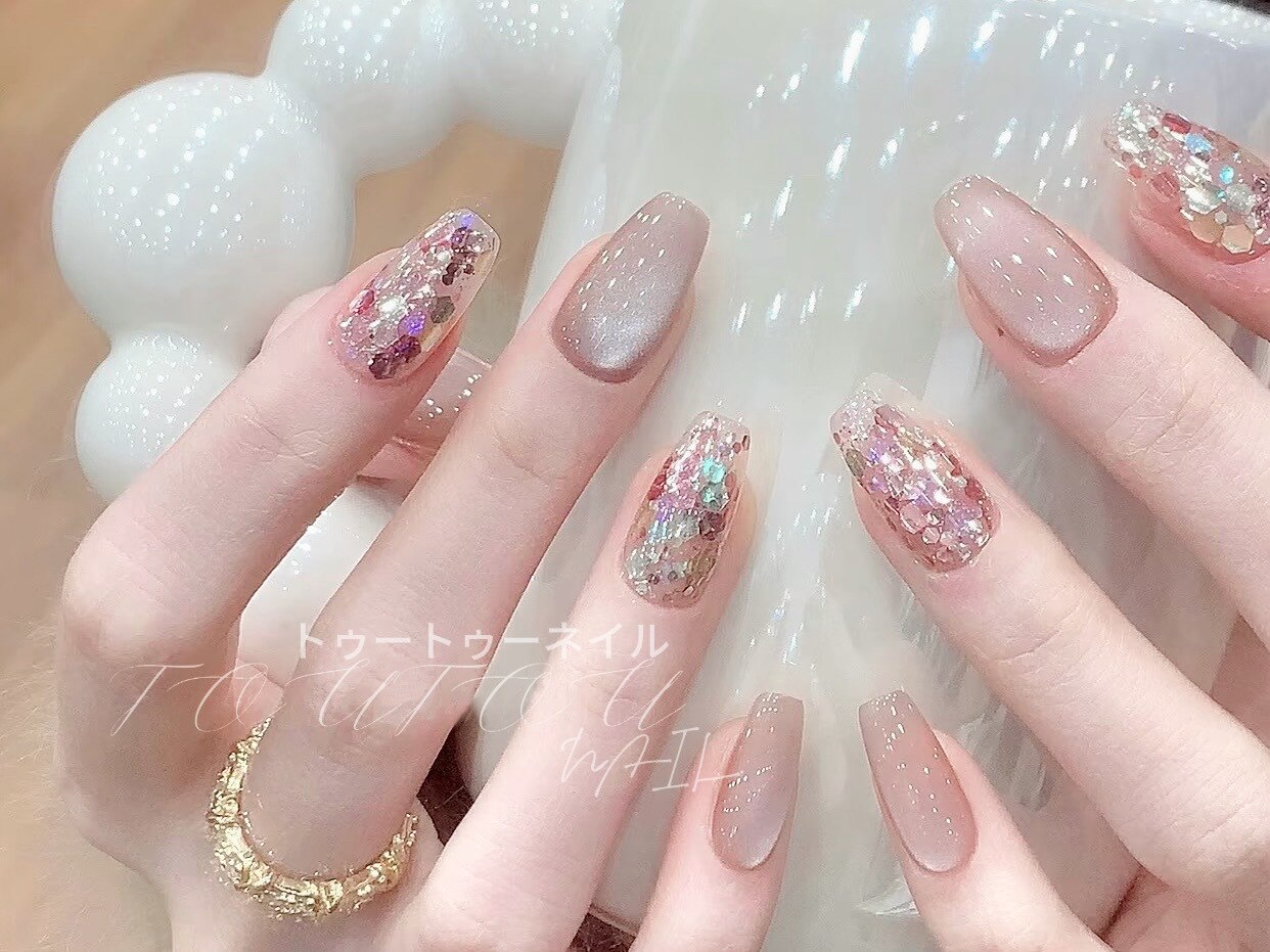 2025年-2026年冬トレンド】ワンカラー ハンド 夏のネイルデザイン集